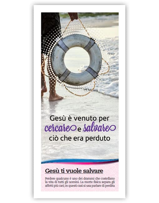 GESÙ TI VUOLE SALVARE (500 volantini)
