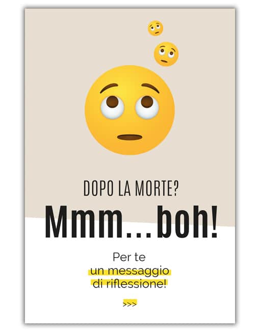 DOPO LA MORTE? (500 volantini)